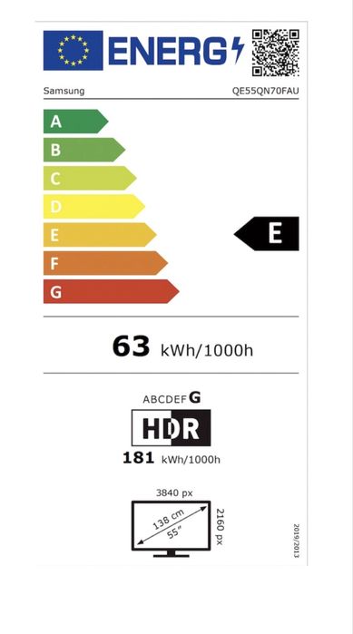 Samsung GQ55QN70F Neo Qled 55zoll/138 cm
