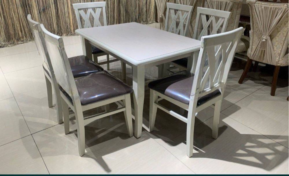 Oshxonaga stol stul Yogochli stol stul  stol stul kuxnyaga