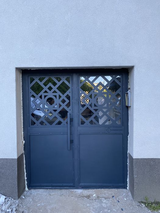 Porti Metalice Automate Fier Vopsire Electrostatică Gard Balustradă