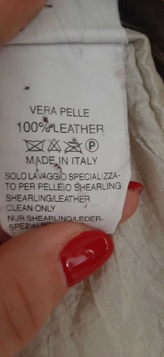 Палто с естествен косъм Gallotti