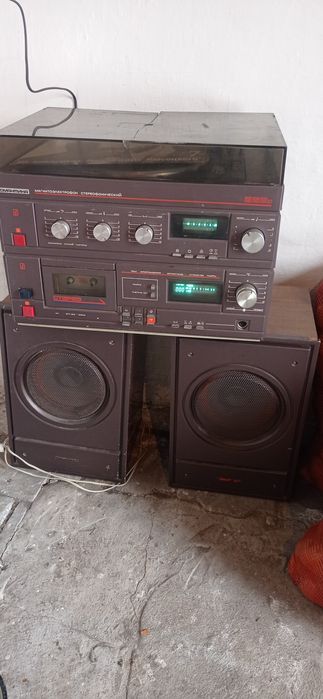 Музыкальный центр, РАМАНТИКА, камбинированый с калонками