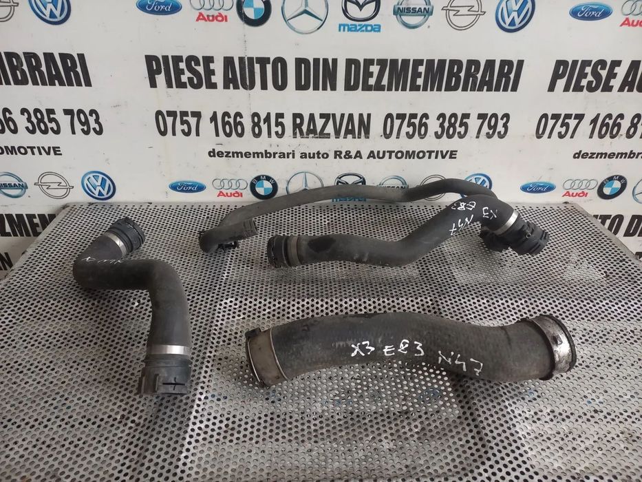 Furtun Conducta Apa Antigel Intercooler Turbo Turbina Bmw X3 E83 2.0 Diesel N47 177 Cai - Dezmembra