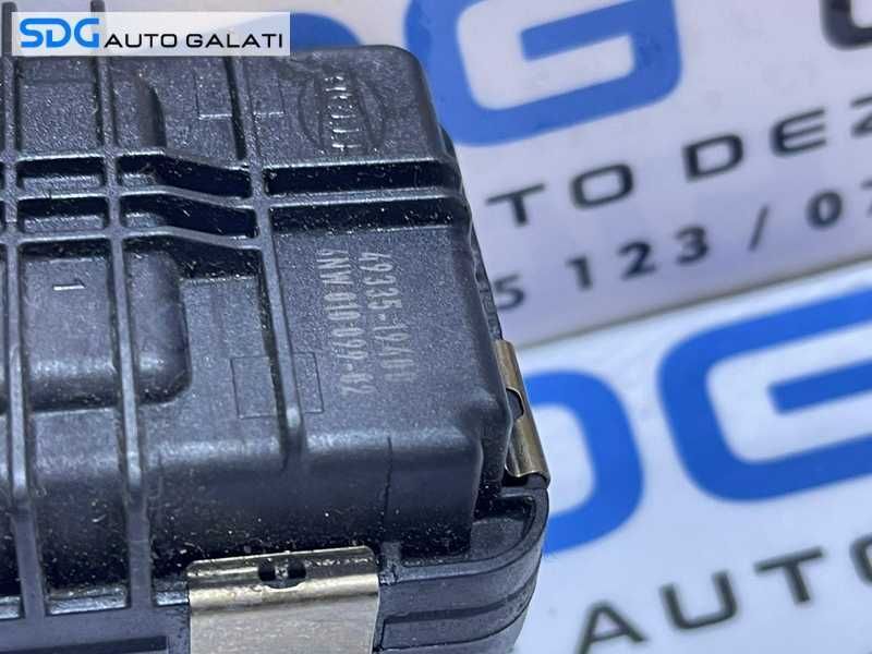 Actuator Turbo Turbina Turbosuflanta BMW Seria 3 E90 E91 E92 E93 320 2.0 D N47 2010 - 2013 Cod 49335-19400 6NW010099 6NW010099-02