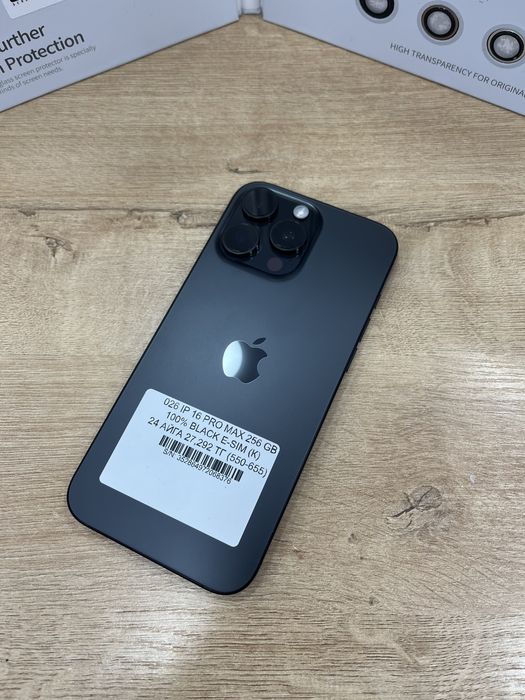 16 pro max 256gb 100% Esim