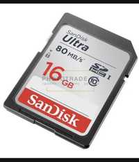 Флешка для фотоаппарата  SanDisk Ultra 6 gb, SD флешка 16 gb