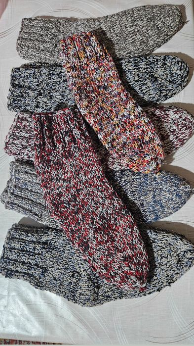 Ciorapi groși lână împletiti