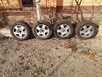 Jante aliaj vw 15"+cauciucuri de vara