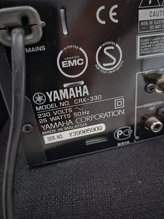 Yamaha Crx 330 HiFi micro sistem 2x30w bluetooth
