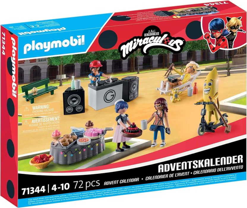 Коледен календар Playmobil Калинката и Черния котарак 71344 Плеймобил