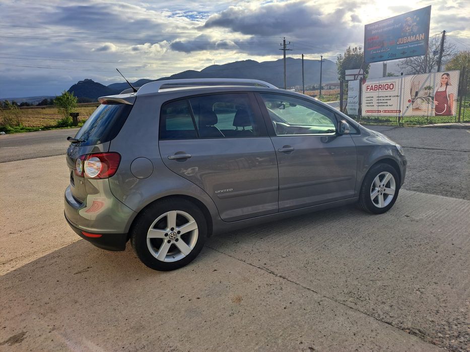 Golf plus United 1.4 benzina an 2009 190.000km provinienta germania