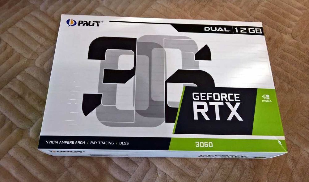 Видеокарта RTX 3060 12гб