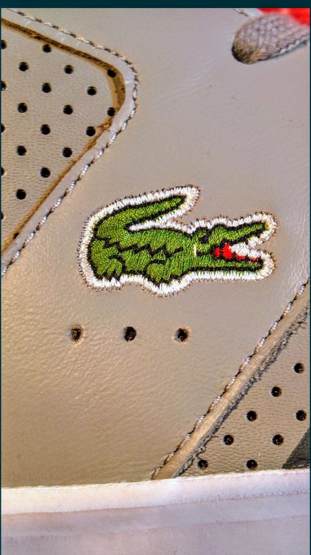 ** adidași *LACOSTE* 45 *original *50%reducere !!