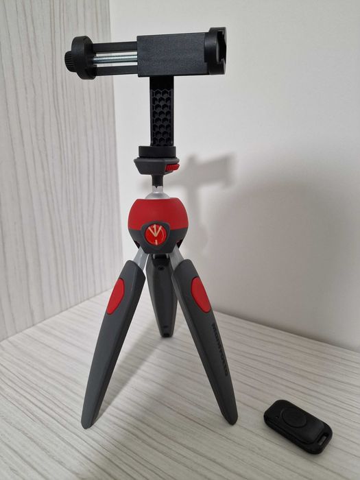 Manfrotto PIXI EVO Minirepied foto, rosu