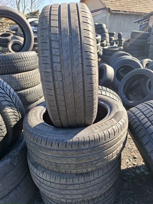 Vand set 4 anvelope 225 55 17 pireli de vara ranflet bune