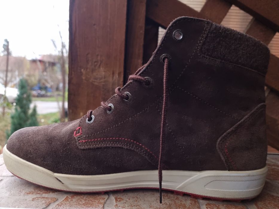 Ghete piele intoarsa LOWA Dublin GTX QC marimea 43, impecabile!!