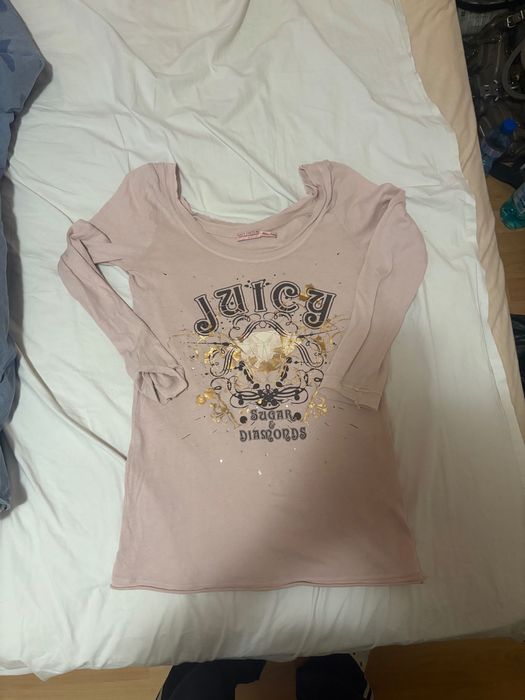 Juicy couture блуза с деколте