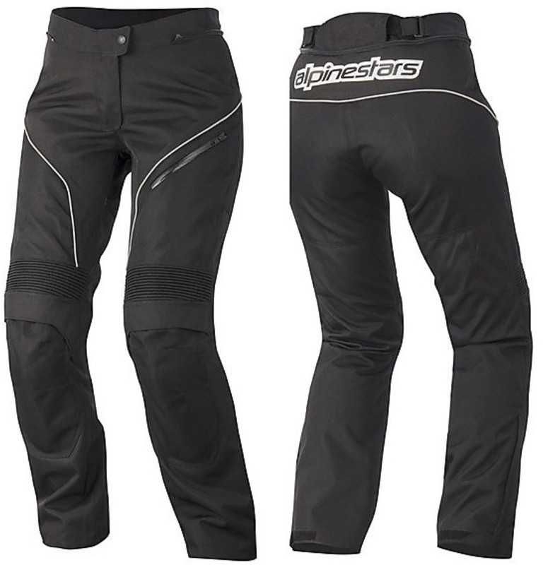 Панталон Alpinestars Stella AST-1 Black/White дамски мото турър писта