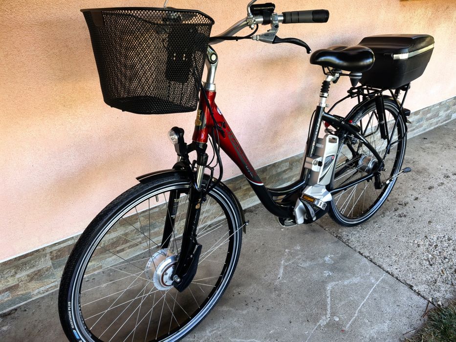 КАТО НОВ!! RALEIGH  Електрически Велосипед Колело 28 ЦОЛА