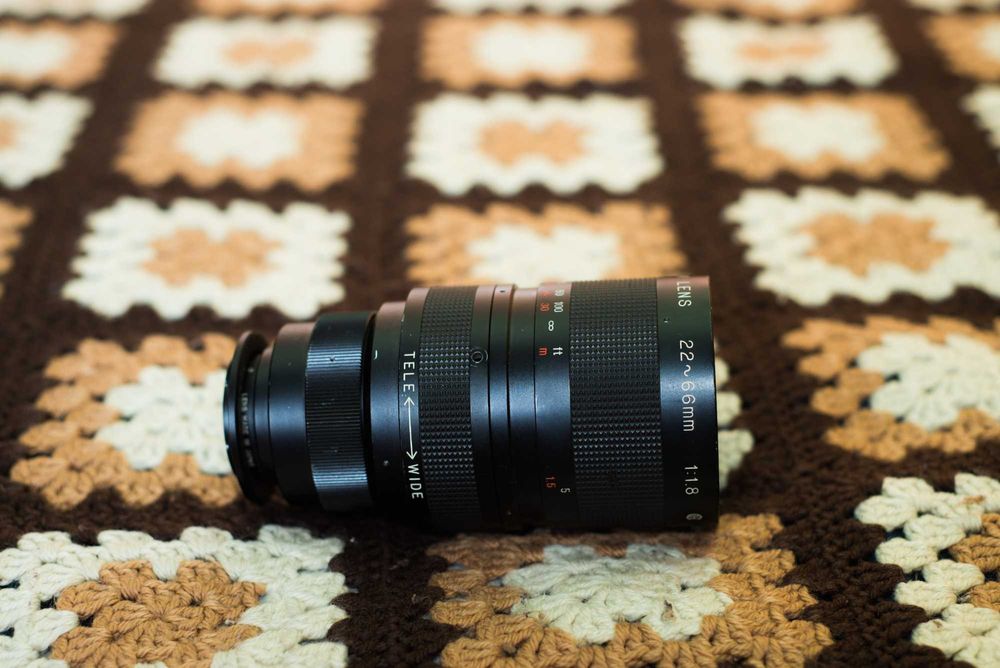 Obiectiv Cosmicar 22- 66 mm f1.8