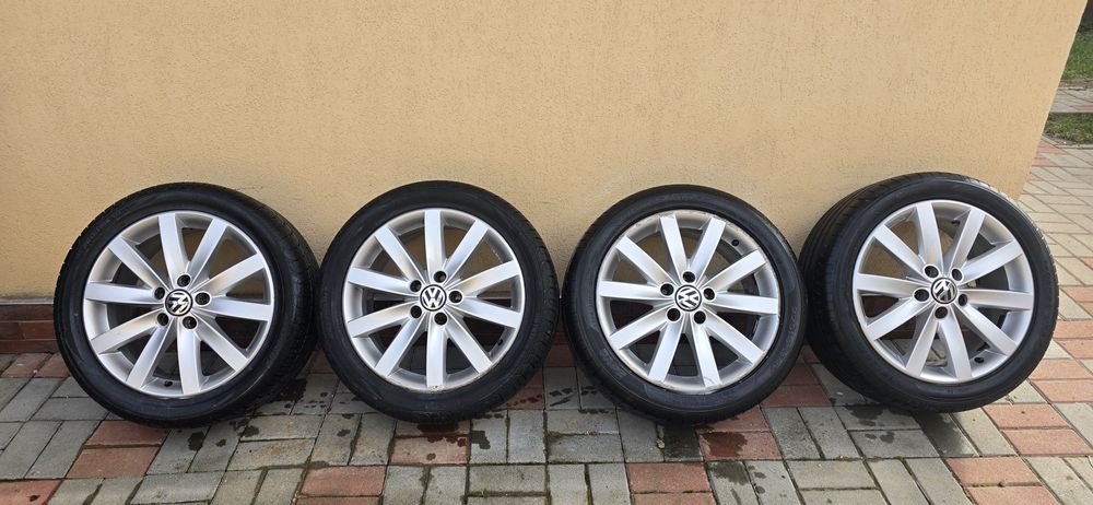 Jante cu anvelope  225 45 R17 Vw/ Audi/Skoda