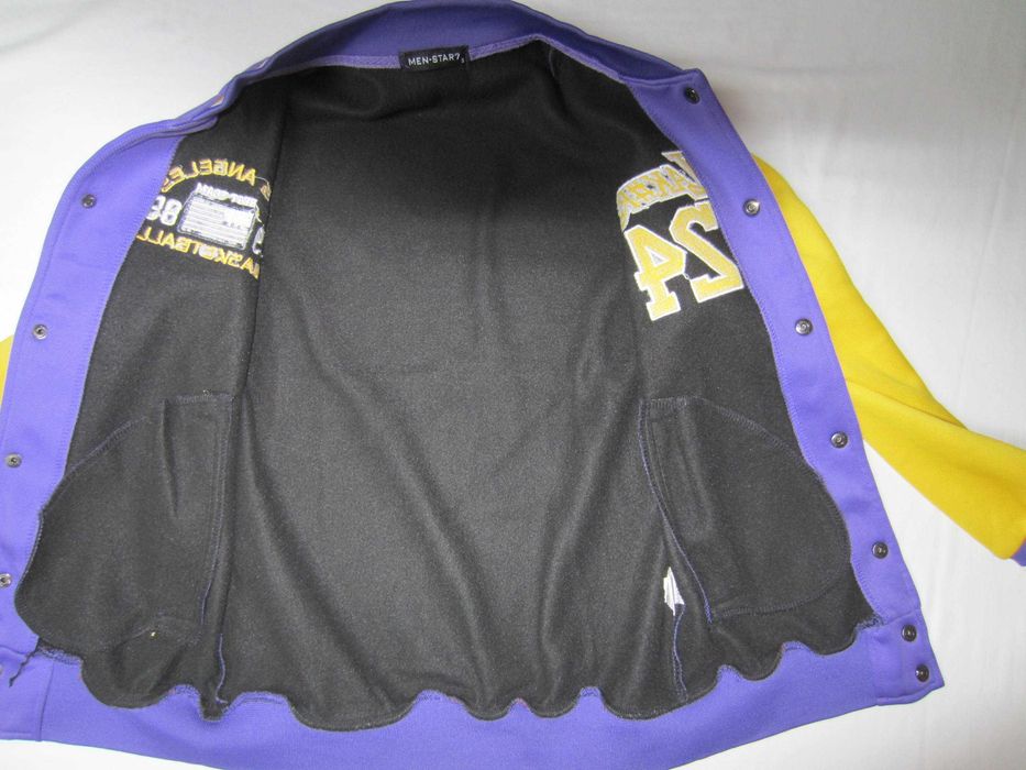 Geaca colegiu Lakers, Man-Star7, masura S, poliester,ca noua