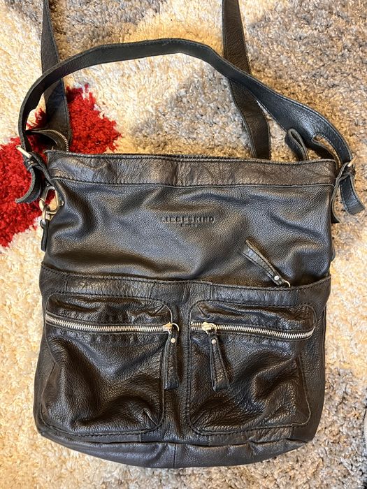 Чанта естествена кожа liebeskind  berlin