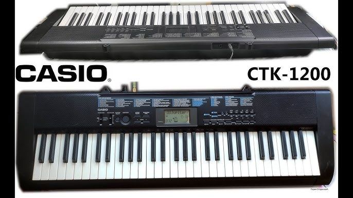 Синтезатор ctk-1200 Casio