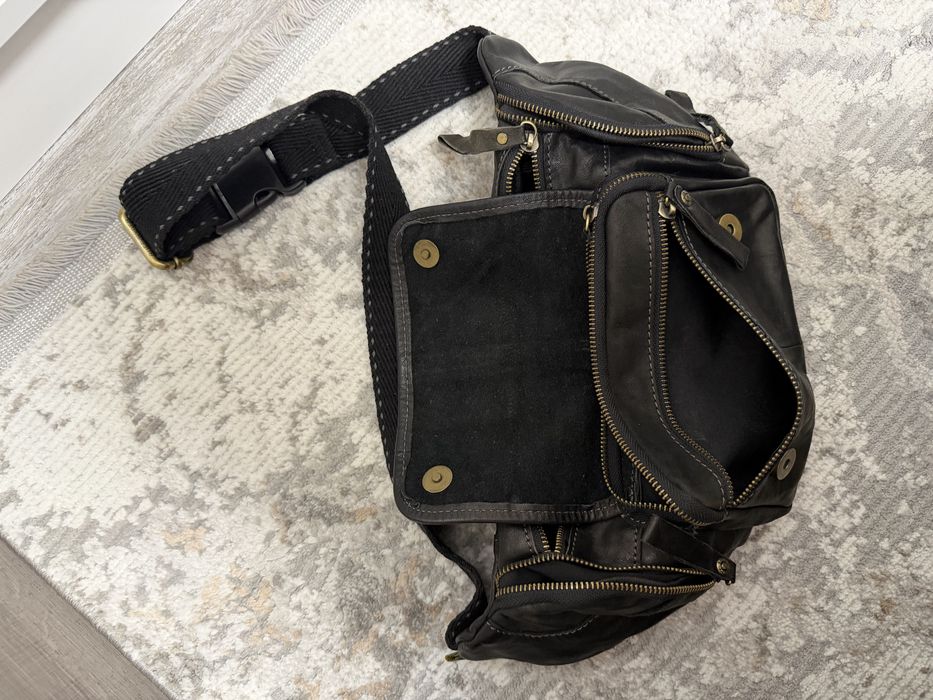 Мъжка кожена чанта