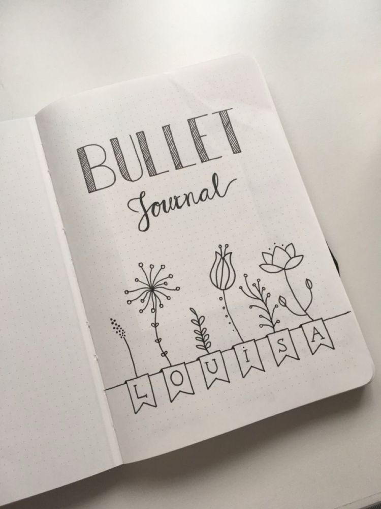 Bullet journal personalizat pentru viata ta