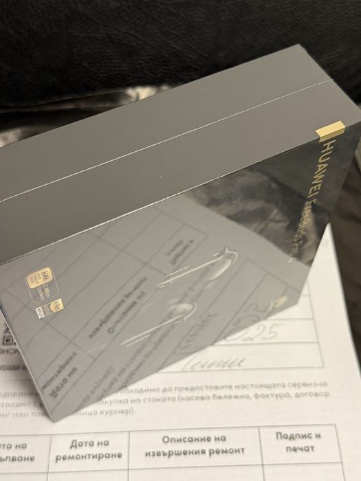 ***ЗАПЕЧАТАНИ Huawei FreeBuds  Pro 4 Vivacom Гаранция 2027 г. Black