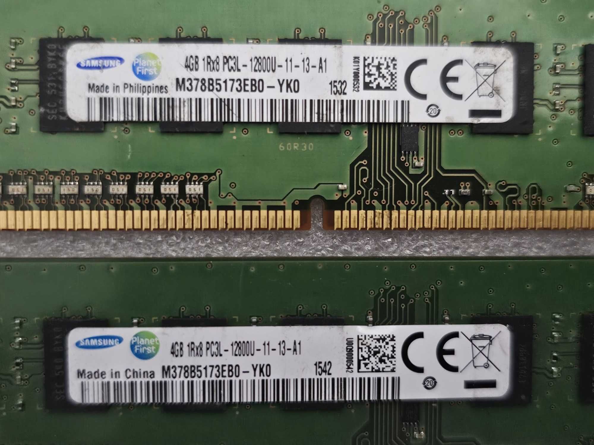 Memorie RAM Samsung 4GB PC3-12800 DDR3-1600MHz non-ECC Unbuffered