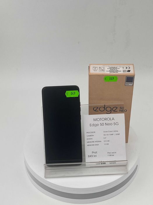 Garantie 24 luni CashBox Motorola Edge 50 Neo 512GB 12GB RAM