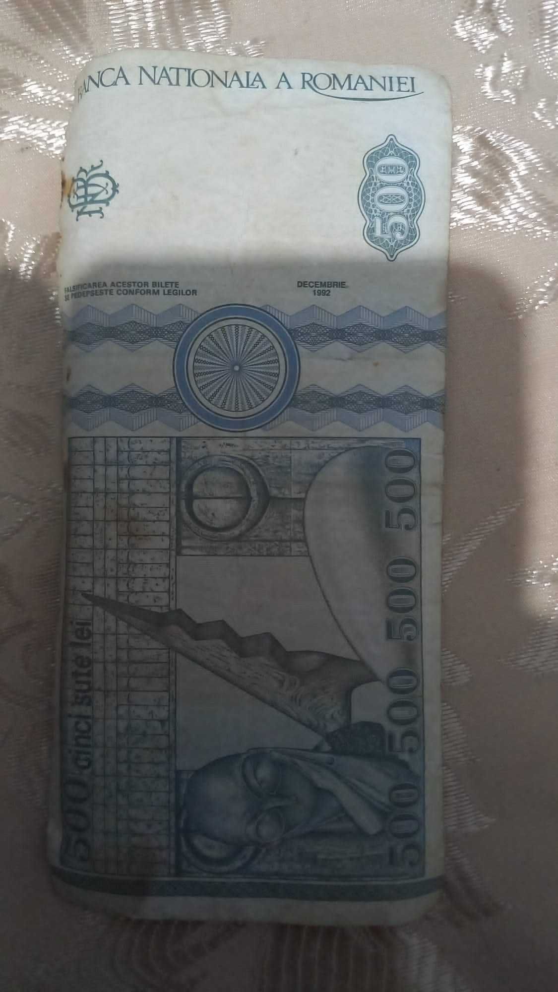 Bancnota 500 lei anul 1992