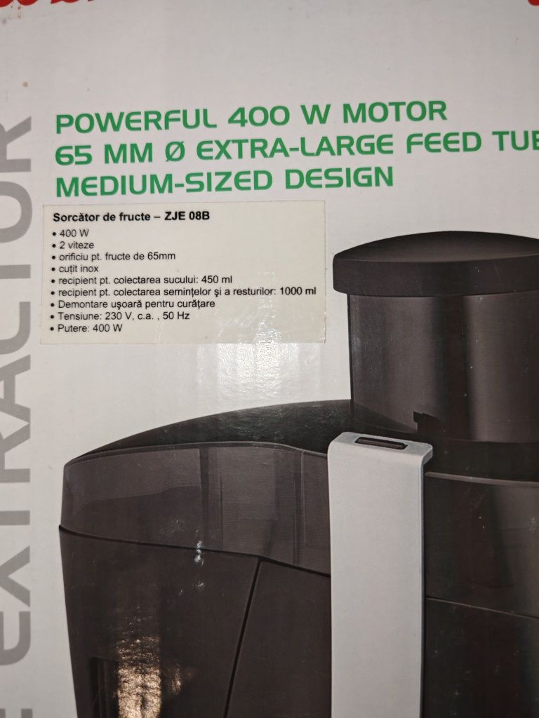 Storcator de fructe zass 400w