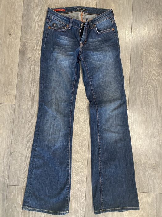 Сини дамски дънки Guess