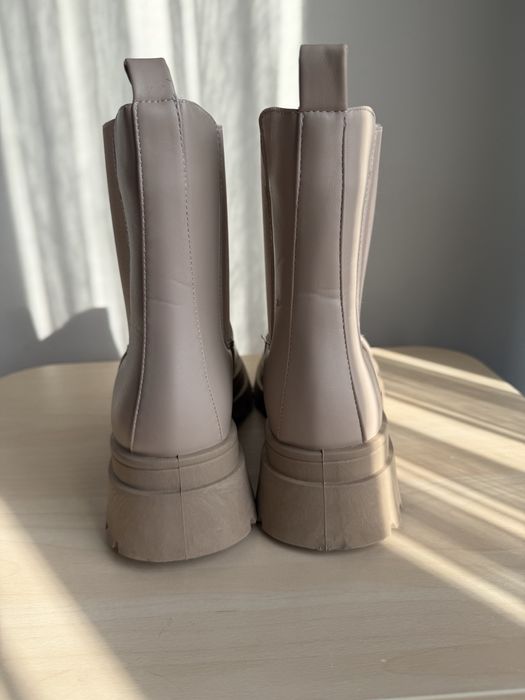 Ботуши за жени с вид на кожа LCW Step