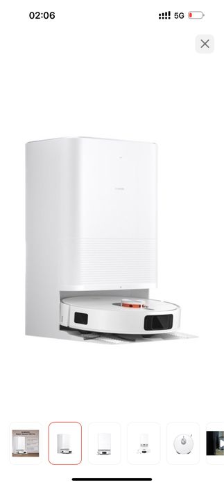 Робот-пылесос Xiaomi Robot Vacuum X20 Pro белый