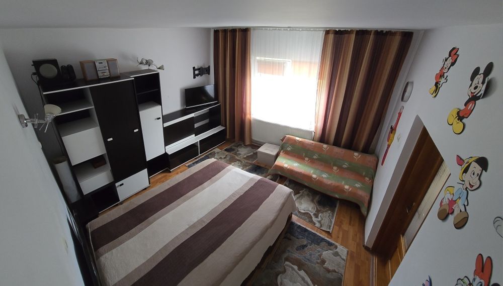 Vând casă mobilată – 3 camere + anexe, teren 714 mp – Bârlad