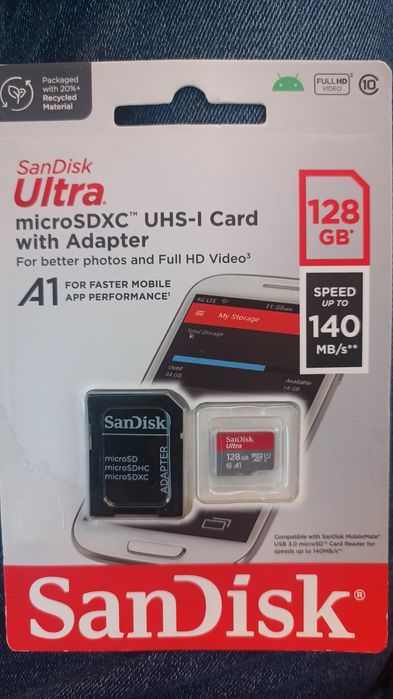 micro sd sandisk 128gb nou