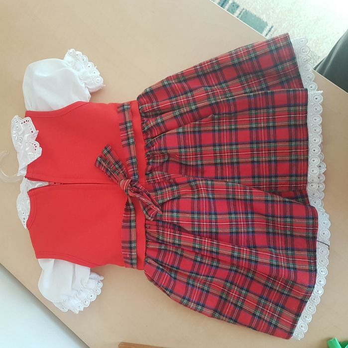 Rochiță cu cămaşă, mărimea 74-80