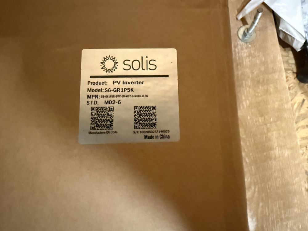 Invertor Solis 5 kW S6-GR1P5K on-grid monofazat NOU + dongle wifi