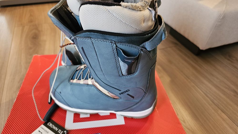 Boots snowboard  Nitro crown TLS, marime38, flex 6 mediu