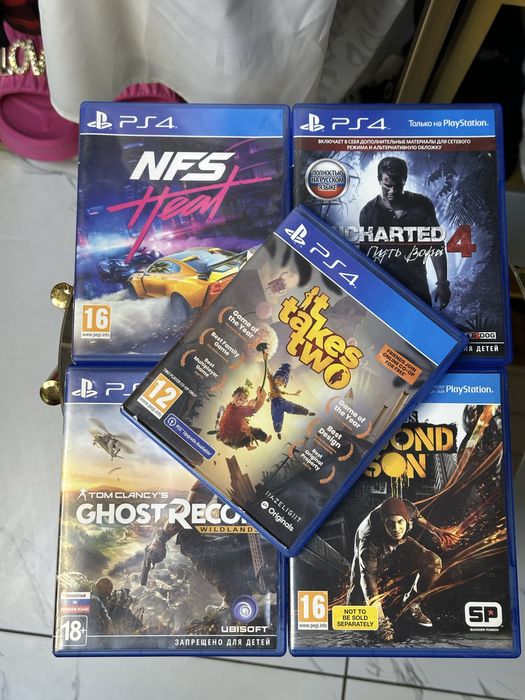 Игры для Ps4 Ps5 игры на двоих It takes two NFS heat Infamous second s