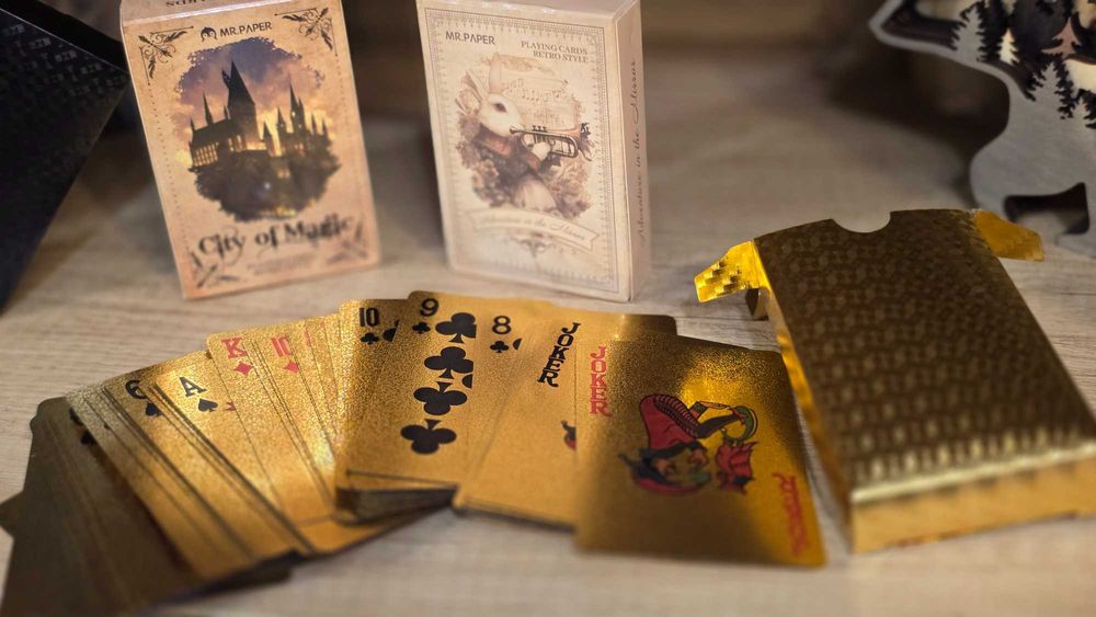 Cărți de joc premium – ideale pentru colecționari și cadouri speciale