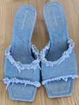 Saboti de vara din denim (H&M sau din material transparent ( Stradivar