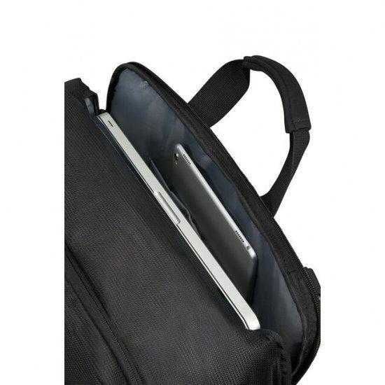 Черна бордна чанта/раница за 15.6" лаптоп American Tourister Work-Е