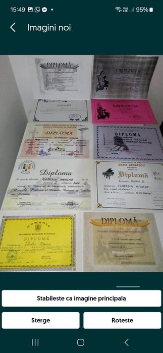 lecții de pian Orga si online