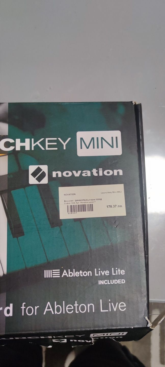 Launchkey mini pad Novation Ableton