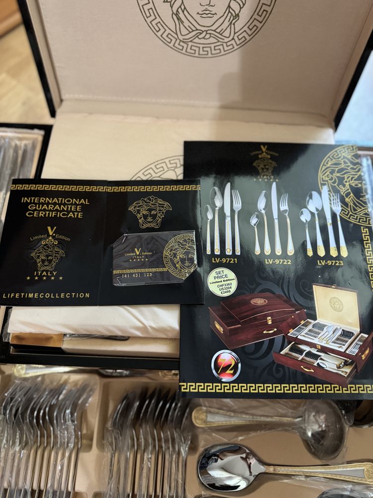 Set tacâmuri 72 piese LIMITED EDITION LV