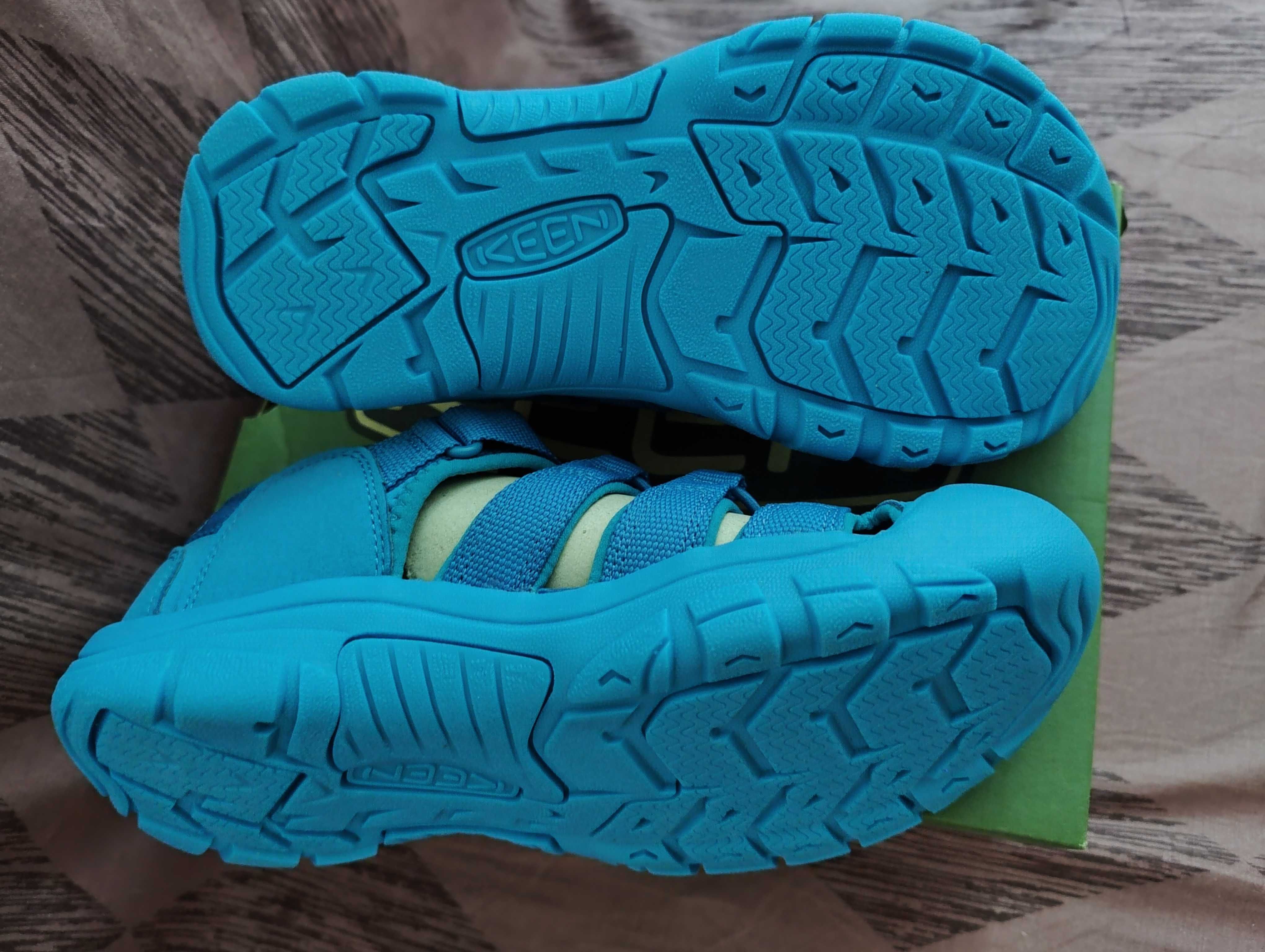 Keen Big Kids' Newport H2 Sandals Size 4 In Fjord Blue